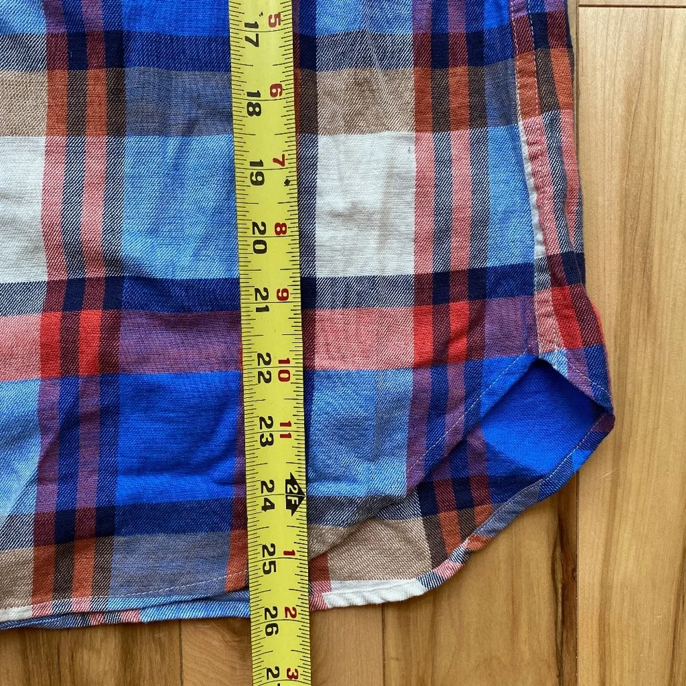 J. Crew Plaid Boy‎ Flannel Shirt